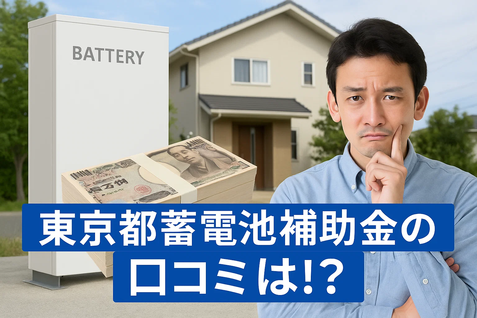 東京都蓄電池補助金の口コミは?