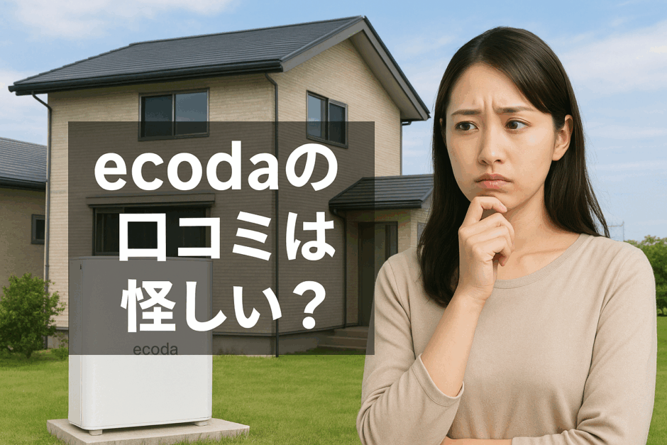 ecodaの口コミは怪しい？
