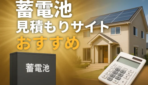 蓄電池 見積もりサイトおすすめ